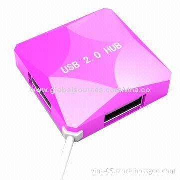 AU Stock 4-port Compact USB Hub, Expansion Splitter, Supports Plug-and-play Function